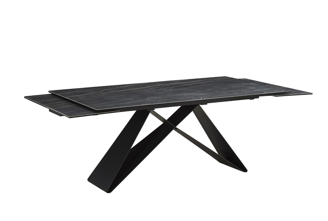 Stylish Extension Table（1800+400*2）*900*760MM With Modern Ceremic Top